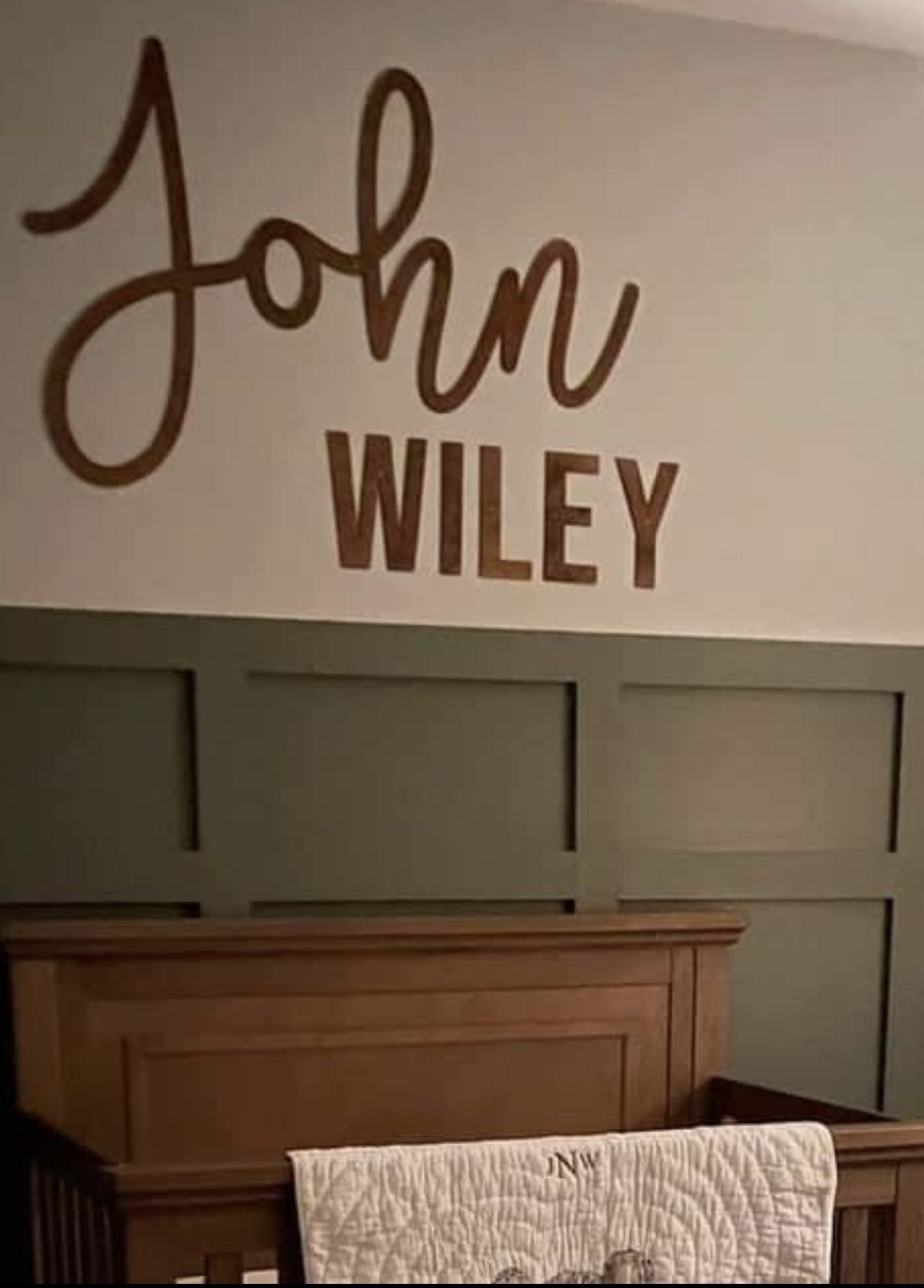 Custom Nursery Sign