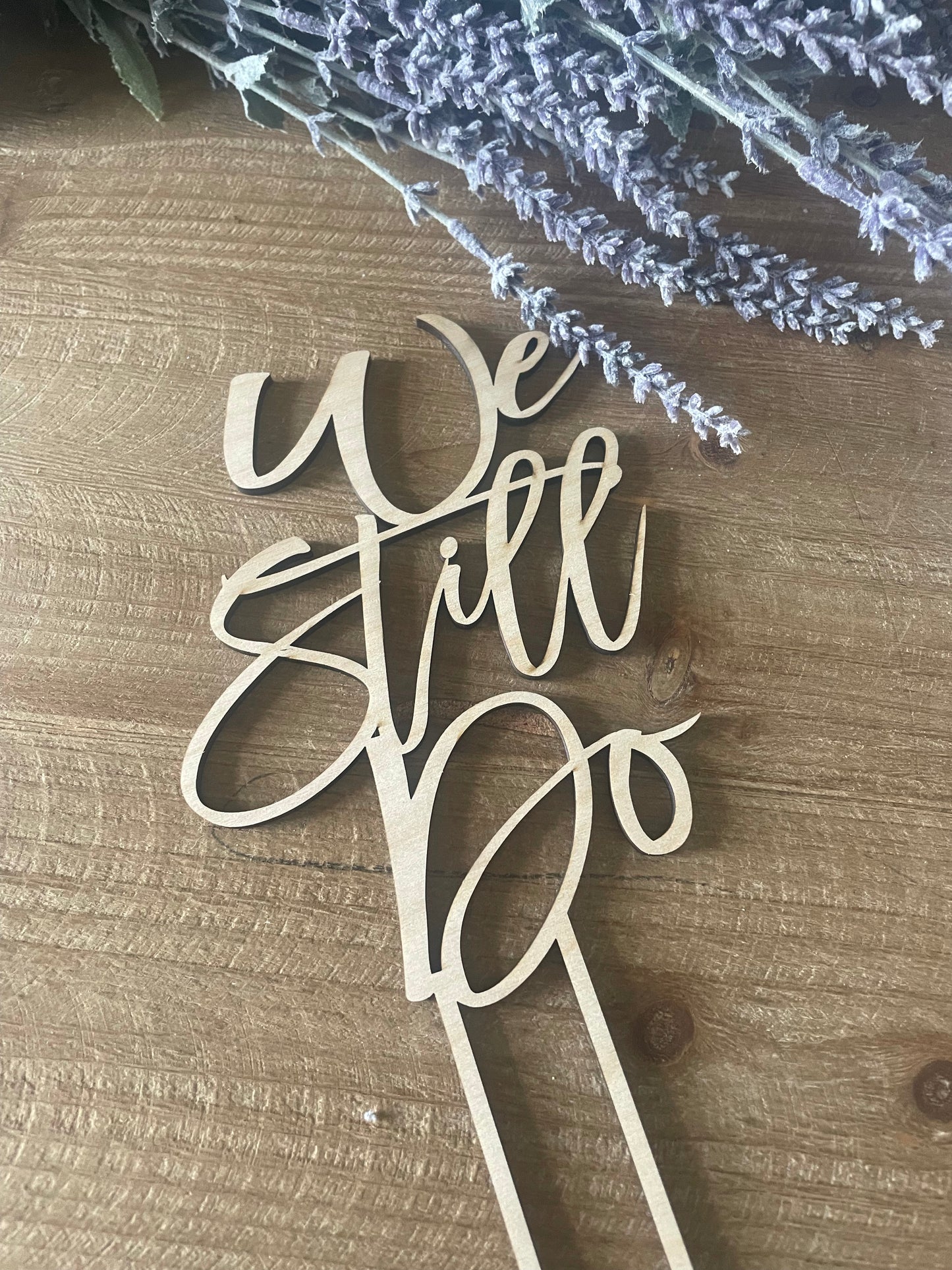 Customized Cake Topper